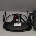 HKAI Baby Bouncer, Portable Baby Bouncer Seat for Babies 0-18 Months, 100% Cotton Fabrics, 3 Modes of use with Rocker and Stationary Options, Infant Rocker Chair with Hanging Toys-Dark Grey