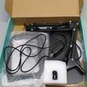 10X 30X Extra Large Magnifying Glass with Light and Stand,7-inch Lighted Magnifier,5 Color Modes Stepless Dimmable,Rectangle Hands-Free Magnifying Glass Desk Lamp for Reading Craft Hobby Close Work