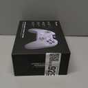 EasySMX X20 Wireless Gaming Controller with RGB Backlit, 2-Stage Hall Effect Stick, 1000Hz Polling Rate, 6-Axis Gyro on Multi-Platform, Mech Buttons- Compatible with PC/Switch/Steam/Android (white)