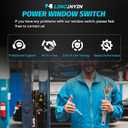 Master Power Window Switch for Hyundai Accent 2007 2008 2009 2010 Front Left Driver Side Electric Auto Window Switch Button,Door Lock Switch Window Control Rep# 935701E110 935701E111