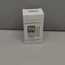 Plug in Thermostat Temperature Controller Electric Digital Thermostat Heating Cooling Mode Timer White