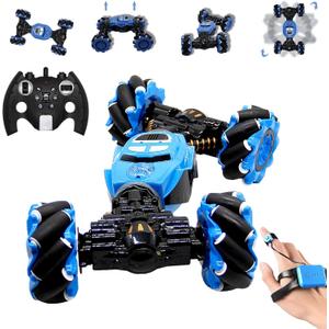 Lulu Home Remote Control Car Toys for Kids Ages 6-12, 4WD Hand Gesture Sensing RC Crawler, 360 Stunt Twisting Climbing Vehicle Boy Toy Car with Four-Wheel Drive, Birthday for Boys Girls