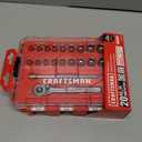 CRAFTSMAN Mechanics Tool Set, 1/4 Inch Drive, 20 Piece (CMMT12108)