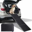 Foldable Dog Ramp for Car, 71" L & 17" W Folding Dog Ramps with Non-Slip Surface, Pet Ramp for SUV & Truck, Portable Dog Step Ramp for Large Dogs, 250 LBS Weight Capacity