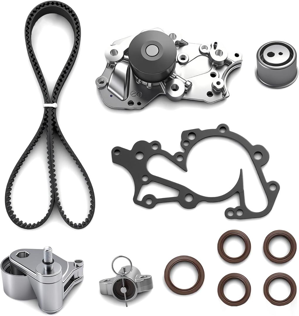 Engine Timing Belt Kit w/Water Pump, for Hyundai Santa Fe 2007-2009, for Kia Optima 2006-2009, for Rondo 2007-2012, for Magentis 2007-2010, V6 2.7L, AW6215, 42289