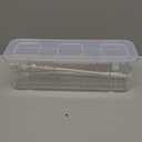 1 Pcs Ribbon Organizer Storage Craft Ribbon Holder Plastic Craft Room Organization for DIY Tape Sewing Spool Flower Shop Art Gift Wrapping Supplies