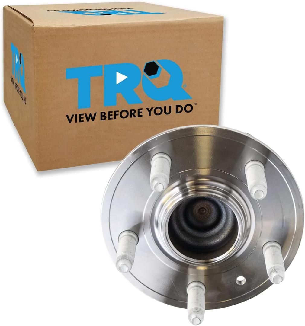 TRQ Front Rear Wheel Bearing & Hub Assembly Compatible with 2012-2016 Tesla S