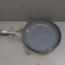 GreenPan Paris Pro Hard Anodized Healthy Ceramic Nonstick, 10" Frying Pan Skillet, PFAS-Free, Dishwasher Safe, Grey