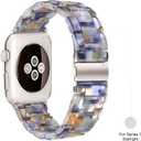 Light House Apple Watch Bands-Fashion Lightweight Resin iWatch Bands for Women Men 38mm/40mm/41mm/42mm(Series 11 10), 49mm/46mm/45mm/44mm/42mm(S 3 2 1), Compatible with Apple Watch Series 11 SE 10 9 8 7 6 5 4 3 Ultra