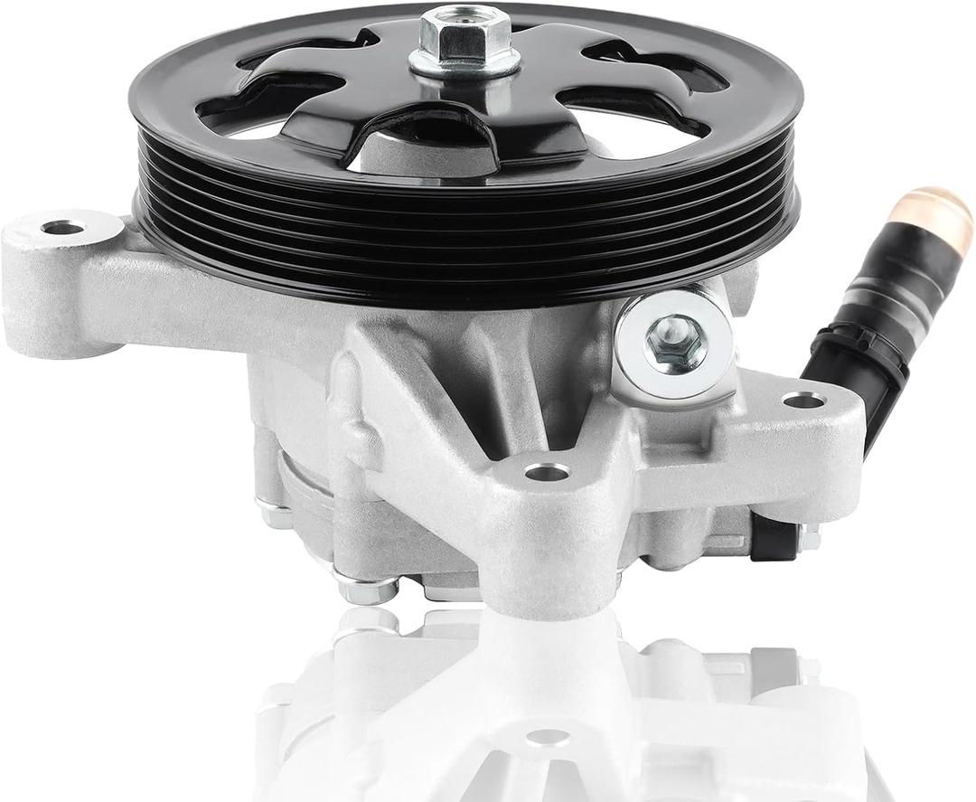 96-665 Power Steering Pump Fit for Honda Odyssey 2011-2017, for Honda Pilot 2012-2015, for Honda Ridgeline 2012-2014 Automotive Replacement Power Steering Pumps with Pulley 56110RN0A51 21-534