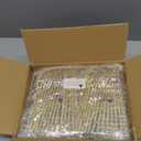 U-QE 180 PCS Gold Plastic Forks - 7.7 Inch Hammered Heavy Duty Plastic Forks - Elegant Gold Plastic Silverware - Perfect for Parties & Weddings and Other Daily Events