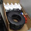 15000 GPH Pond Fountain Aerator - 750W (1HP), 110V Floating Fountain with 100-foot Power Cord. Stainless Steel Floating Pond Fountain Pump for Large and Small Outdoor Ponds and Lakes.(Red)