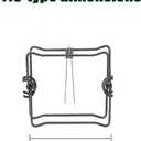 D-ke- 0420-110-220-330 Double-Sided BT Model 44 Simple Setup, Suitable for Farms, Gardens, and Yards (No：110)