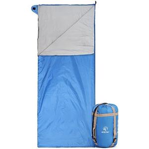 REDCAMP Ultra Lightweight Sleeping Bag for Backpacking, Hiking, Comfort for Adults Warm Weather, with Compression Sack
