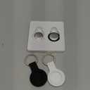 2 Pack Air Tracker Tag (Apple MFi Certified) Compatible with Apple Find My (iOS Only) Bluetooth Tracker, Smart Keys Finder and Item Locator with Waterproof Case for Wallet Luggage Backpack