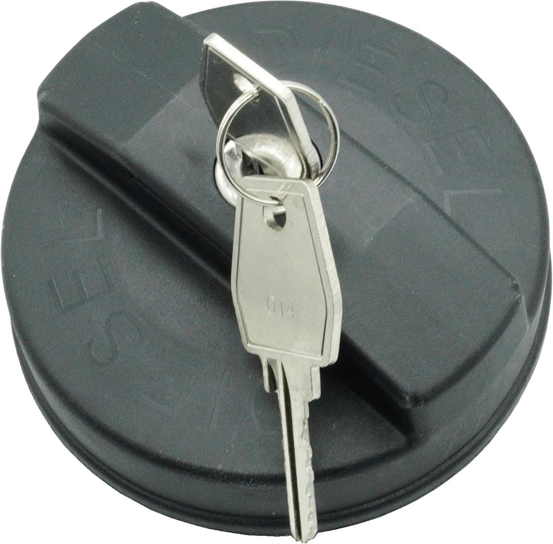 Lockable Tractor Fuel Cap Fit for John Deere, Massey Ferguson, Ford New Holland, Replace AL113087, 82011472