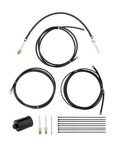 HOLDWELL Complete Nylon Fuel Line Set NFR0013 GM23B FL-GM22B FL-GM22B-T Compatible with 1988-1997 Chevrolet C1500 C2500 C3500 K1500 K2500 K3500 1988-1997 GMC C3500 K3500 Gas Trucks