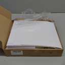 Henoyso 6 Pcs 1 Inch Mini 3 Ring Binders with Clear Front View Cover, Round Ring White A5 Binders Bulk Pack for School Office, Holds up to 240 Sheets, 5.5 x 8.5 Paper Half Letter Pages Organizer