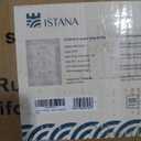 Istana 9x12 Area Rug - Pink 9 x 12 Area Rugs for Living Room - Foldable 9x12 Rugs for Bedroom/Living Room Rug - Stain Resistant Washable Rugs - Eco-Friendly Area Rugs (Antique Blossom)