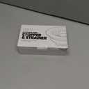 Sink Drain Strainer - Sink Stopper, 3-in-1 Kitchen Stainless Steel Drain Plug with Anti-Clog Basket, Pop-Up Cover Fits Standard 3-1/2 Openings for Double Bowl Kitchen Sinks (Silver)