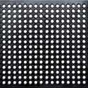 60"x35" Outdoor Rubber Floor Mats Non-Slip Restaurant Mat Commercial Kitchen Heavy Duty Mat Drainage Mats for Outside Industral Pool Entrance Bar Wet Area, 60L x 35"W x 0.3"H