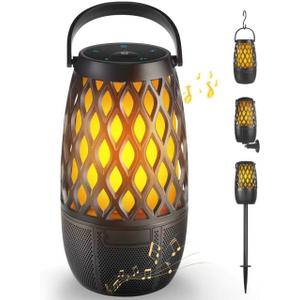 Bluetooth Speaker - Waterproof with LED Lights for Party, Pool, Patio, Porch - Multi-Sync Wireless Speaker with Stereo Sound