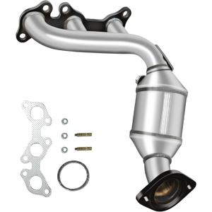[Front Right]FortunaFlow Catalytic Converter Compatible with Toyota Sienna 2004 2005 2006 3.3L,Toyota Highlander 2004 2005 2006 2007 only FWD,Replace 16393(EPA Compliant high flow standard)
