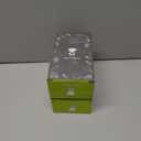 2 x Measuring Cups and Spoons Set, 8-Piece Plastic Measure Cups, Kitchen Cooking Baking Tools, Nesting Design with Stainless Steel Handles for Liquid, Dry Ingredients (Green)