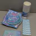 Dolphin Party Supplies, Includes Plates, Napkins, Cups, Tablecloths, for Ocean DolphinTheme Birthday Baby Shower Party Decorations