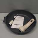 CAROTE Non Stick Frying Pan Skillet, Omelet Pan, Healthy Non Toxic Granite Chef Pan, Induction Compatible Egg Frying Pan with Heat-Resistant Handle, PFOA-Free,Black, 10"