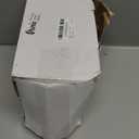 Chumia 30 Pcs Door Stopper Mounted Floor Stops Stainless Steel Cylindrical Stopper Modern Decorative Rubber Bumper Stops Holder Wall Protector for Bottom or Top of Door (Black)