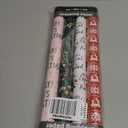 4 Rolls Christmas Wrapping Paper Rolls, 17 Inch x 16.5 Feet per Roll, Totaling 94 sq. ft.  Reindeer, Tree, Snowflake & Pink Letter Designs, Eco-Friendly & Durable Gift Wrap for Christmas Presents and Holiday Decorations (Colorful)