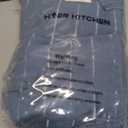 Microfiber Dish Towels - Soft, Super Absorbent and Lint Free Kitchen Towels - 8 Pack (Lattice Designed Blue Colors) - 26 x 18 Inch