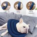 Soft Dog Cones, Recovery Dog Donut Collar After Surgery- Cone of Shame Alternative, Pet Elizabethan E-Collar Anti-Bite Lick Wound Healing Adjustable for Small Large Medium Dogs, XL