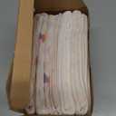 Organic Burp Cloths Baby Boy, Girl - 6-Pack Large Cotton Burping Cloths for Babies, Spit Up Rags, Super Absorbent, Ultra Soft Newborn Rag, Gender Neutral, Machine Washable, Durable (Prism)