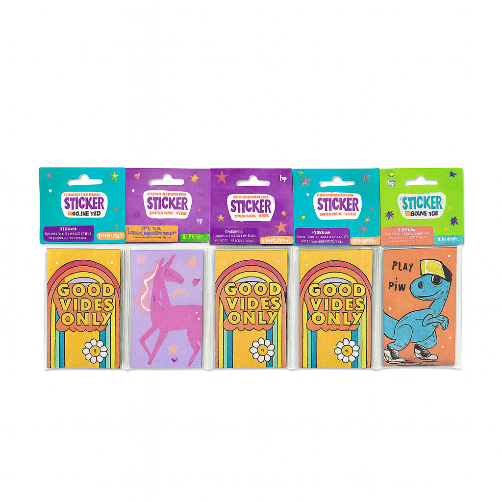 Sticker Books Set Of 5
