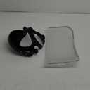 3 Pcs Safety Full Face Shield Mask Included 1 Pcs Face Shield 2 Pack Replacement Visor for Grinding and Cutting Impact Resistant Headgear Safety System for General Manufacturing