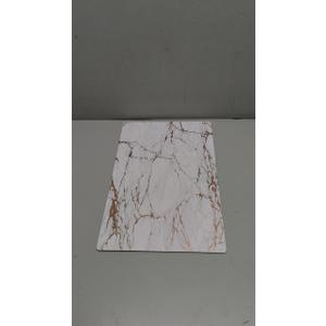 Dainty Home Rose Gold Marble Rectangle Cork Placemats - Heat Resistant Placemats, Non-Slip, Easy Clean Placemats for Elegant Dining - 12"x18" Set of 1 - Perfect for Stylish, Modern Homes