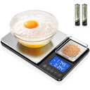 0.001oz/33lbs Dual Platform Food Kitchen Scales Digital Weight Grams and Ounces, Two Precisions Kitchen Scale for Sourdough Bread, Baking and Cooking with 7 Units Tare, Accumulation Functions