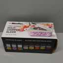 Mueller Pro-Series 10-in-1, 8 Blade Vegetable Chopper, Onion Mincer, Cutter, Dicer, Egg Slicer with Container, French Fry Cutter Potatoe Slicer, Home Essentials & Kitchen Gadgets, Salad Chopper