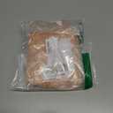 Fovths 4 Pack Luau Grass Table Skirt 9 Feet x 29.5 Inch Hawaiian Grass Table Skirt with Flowers Natural Hawaiian Party Decorations for Luau Birthday Summer Beach Party Supplies, Dark Straw Yellow