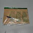 SHARICCA Womens Seamless Thongs No Show Underwear Soft Ribbed Invisible Panties Wave Edge Multi Pack (3X-Large, 7p04 - All Black)