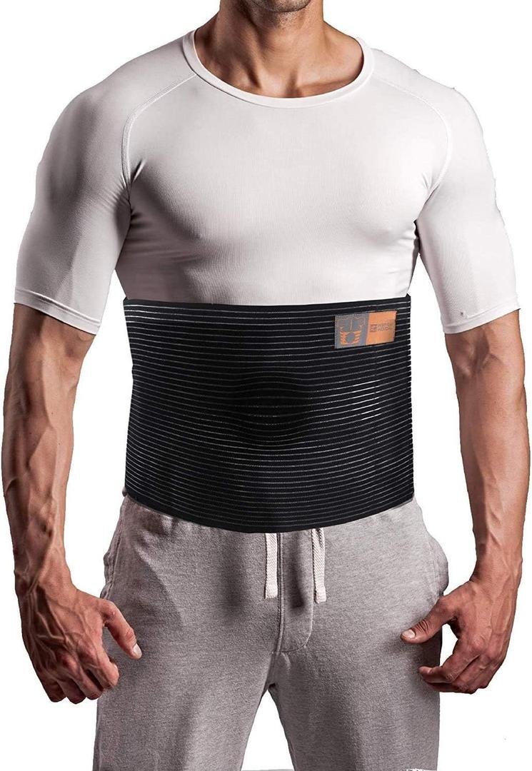 Everyday Medical Plus Size Umbilical Hernia Support Belt I Pain and Discomfort Relief from Umbilical, Navel, Ventral and Incisional Hernias I Hernia Binder for Big Men and Large Women I L/XL
