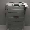 Samsonite Freeform 2-Piece Luggage Set - Carry-On & Large Checked Luggage with Dual Spinner Wheels - Durable Polypropylene Hard-shell - TSA Lock, Airline-Approved - Expandable Hard Shell - Light Grey