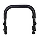 Stroller Bumper Handle Armrest Adjustable Detachable Pu 39x39x8cm for Compatibility Enhanced Water Resistance and Durability for Replacing Old Stroller Accessories