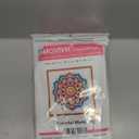 DMCVIVR Stamped Cross Stitch Kits for Adults Beginners Embroidery Kits 11CT Needlepoint Kits Cross Stitch Patterns Embroidery Patterns-Colorful Mandala 18x18 inc (Handicrafts40)