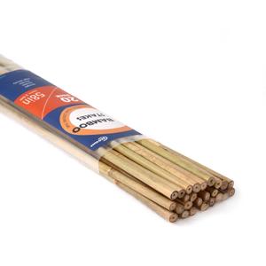 Bamboo Stakes 58 Inch (Approx 5FT) Garden Stakes Plant Stakes for Outdoor Climbing Plants Poles Sticks Support Tomatoes 20 Pack (58in, 20 Pack)