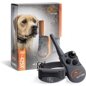 SportDOG Brand FieldTrainer 425X Remote Trainer - 500 Yard Range - Waterproof, Rechargeable Dog Training Collar with Static, Vibrate, and Tone