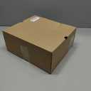 LAICIGO Women's Pointed Toe Ankle Boots Chunky Stacked Heel Side Zipper Faux Leather Ankle Booties, Black, Size 8