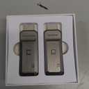 Wireless HDMI Transmitter and Receiver 100ft/30m, 4K Decode 1080P@60Hz Plug & Play, Dual Band 2.4G/5G Portable HDMI Extender Kit for Streaming Video/Audio to Monitor from Laptop/PC/Projector Grey